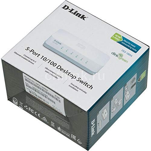 D-Link DES-1005C 10/100 Network Switch D-Link