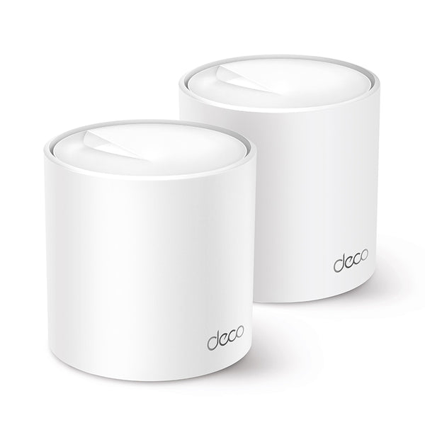 TP-Link Deco X50(2-Pack) AX3000 Whole Home Dual Band Mesh Wi-Fi 6 System, WiFi Router, AI-Driven, Coverage up to 4500ft², Connect up to 150 Devices, Easy Setup, Alexa and Google Home Compatible