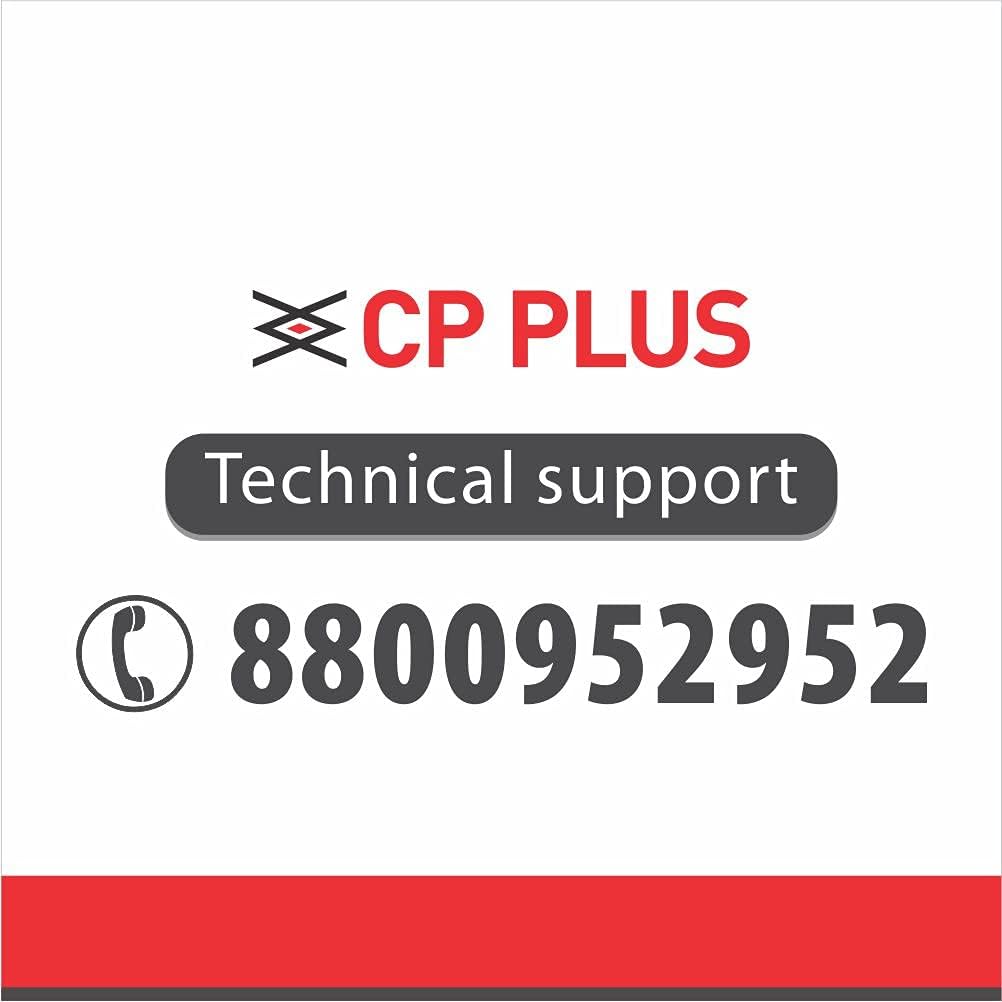CP PLUS 4 channel DVR with 2MP 4x OUTDOOR, Built-in Audio Mic, Dual Light Color Night Vision wired CCTV Cameras, Motion Detection, 4 Channel SMPS, 70 Meters CCTV Cable, 1TB HDD, Required BNC/DC, white CP PLUS