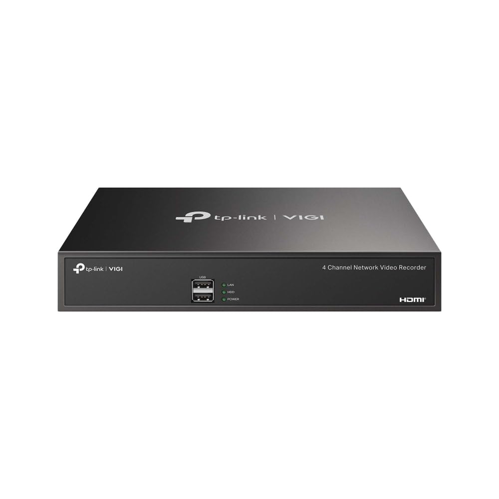 VIGI NVR1008H VIGI 8 Channel Network Video Recorder | H.265+ | 80 Mbps Video Access Bandwidth | Two-Way Audio | Remote Monitoring TP-Link