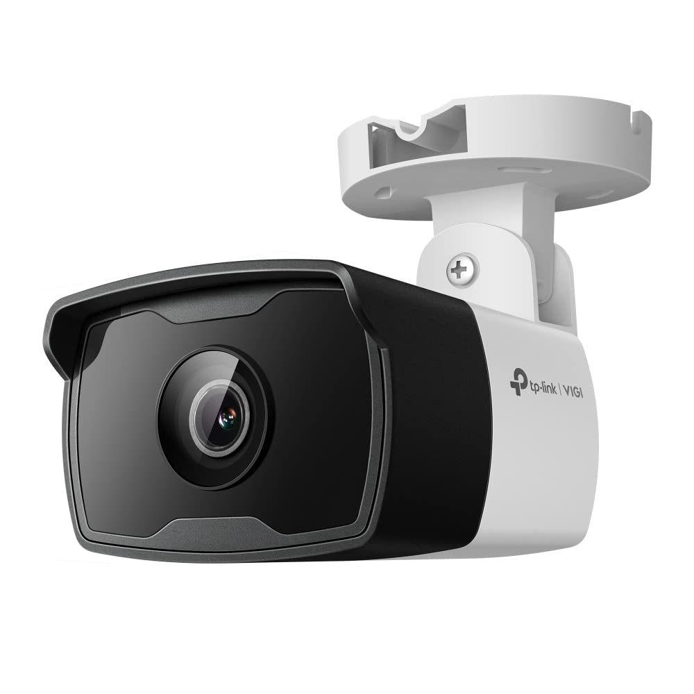 TP-Link VIGI C330I 4mm Lens Smart Outdoor Security Bullet Network Camera | 3MP HD Full-Color | Smart IR | Built-in Microphone| IP67 Waterproof | H.265+ | PoE/12V DC CCTV | ONVIF TP-Link