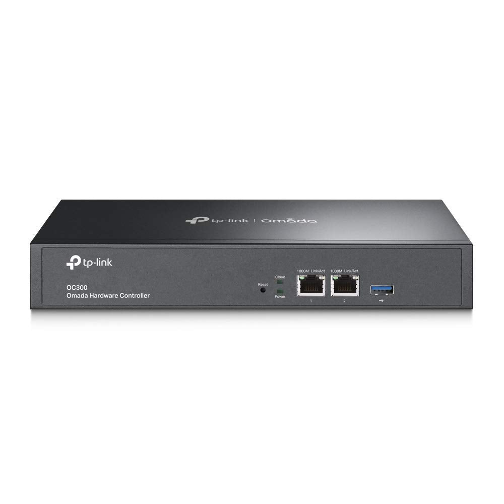 TP-Link OC300 Omada Hardware Controller | SDN Integrated | 2 Gigabit Port + 1 USB 3.0 Port | Manage Up to 500 Devices | Easy & Intelligent Network Monitor & Maintenance | Cloud Access & Omada App (OC300) TP-Link