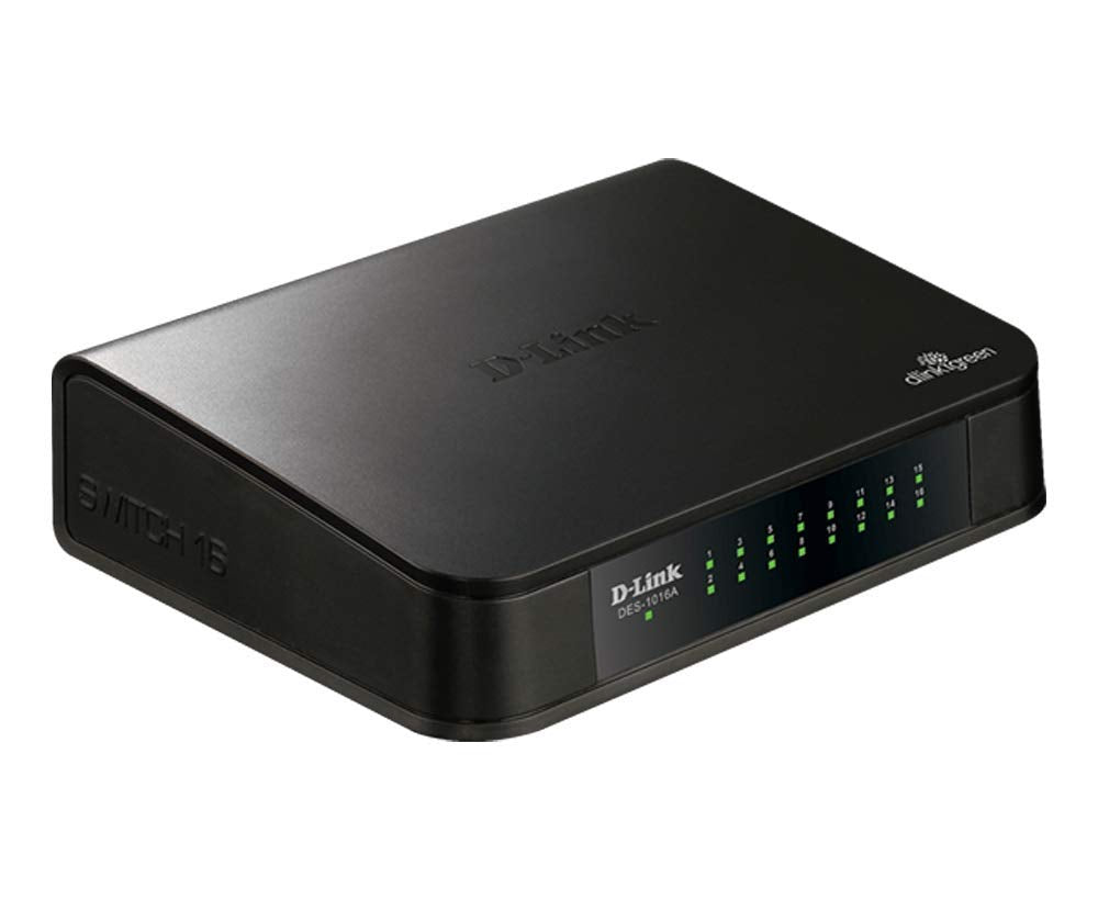 D-Link DES-1016A 16 Port 10/100 MBPS Switch Catchcraft Networks