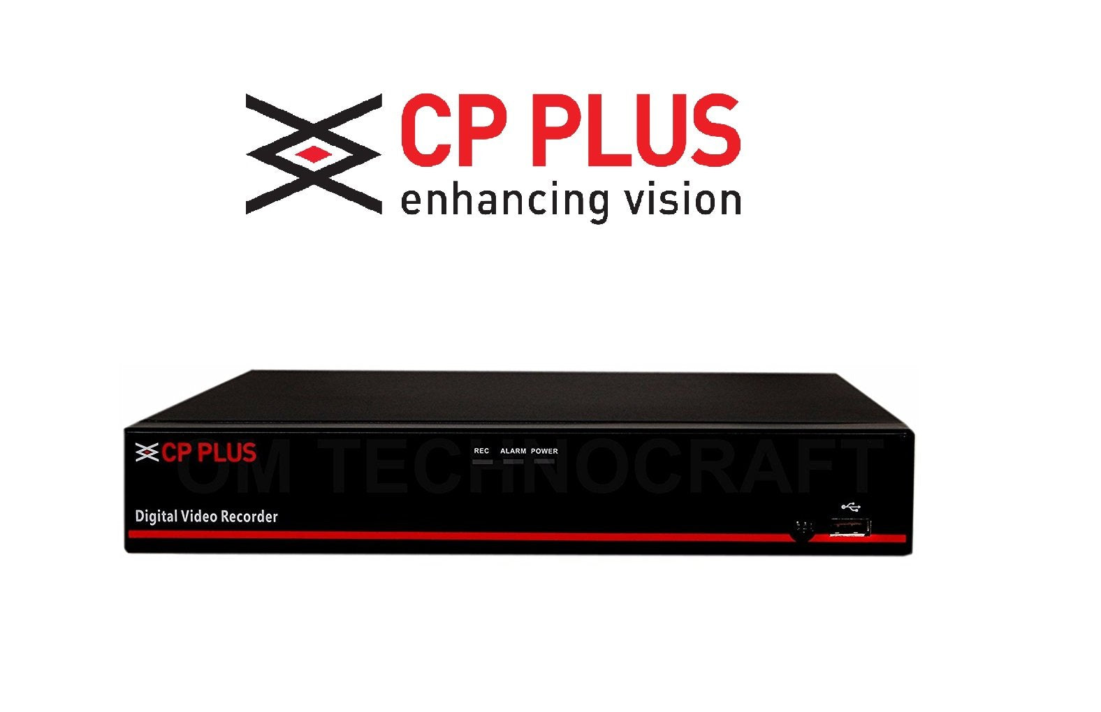 CP Plus 8 Channel DVR with 6 Pc of 2.4 MP Dome Cameras + 2 Pc of 2.4 MP Bullet Cameras + CCTV Cable 90 Mtr + 8 CH Power Supply + BNC & DC Full Combo Kit without Hard Drive CP PLUS