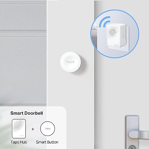 TP-Link Tapo S200B Smart Button, Works with Tapo devices | Smart Home Control | Flexible Placement | Battery Powered | Tapo Hub required Tapo