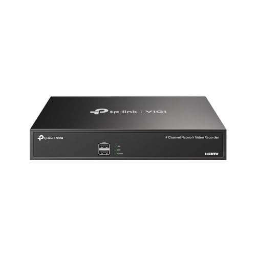 VIGI NVR1008H VIGI 8 Channel Network Video Recorder | H.265+ | 80 Mbps Video Access Bandwidth | Two-Way Audio | Remote Monitoring TP-Link