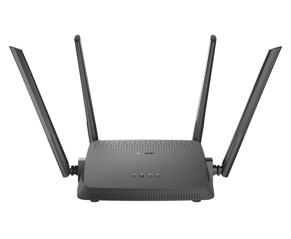 D-Link DIR-825 |High Speed 1200Mbps Dual Band Wi-Fi Router| Gigabit Ethernet Ports | High-Gain Antennas | Easy Setup |MTCTE Certified D-Link