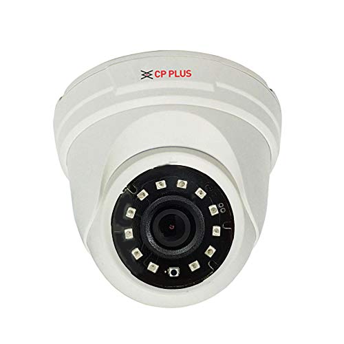 CP Plus Wired 4 Channel HD DVR 1080p, Outdoor Camera 2.4 MP 2Pcs, Indoor Camera 2.4 MP 2Pcs Full Combo Set CP PLUS