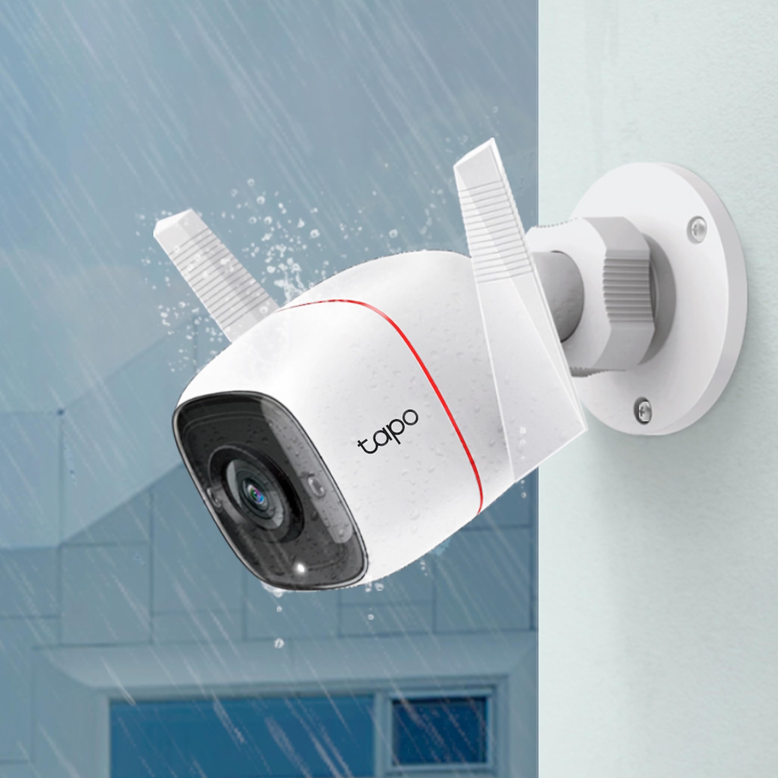Tapo TP-Link 4MP 2K QHD (2560x1440) Outdoor CCTV Security Wi-Fi Smart Camera Tapo