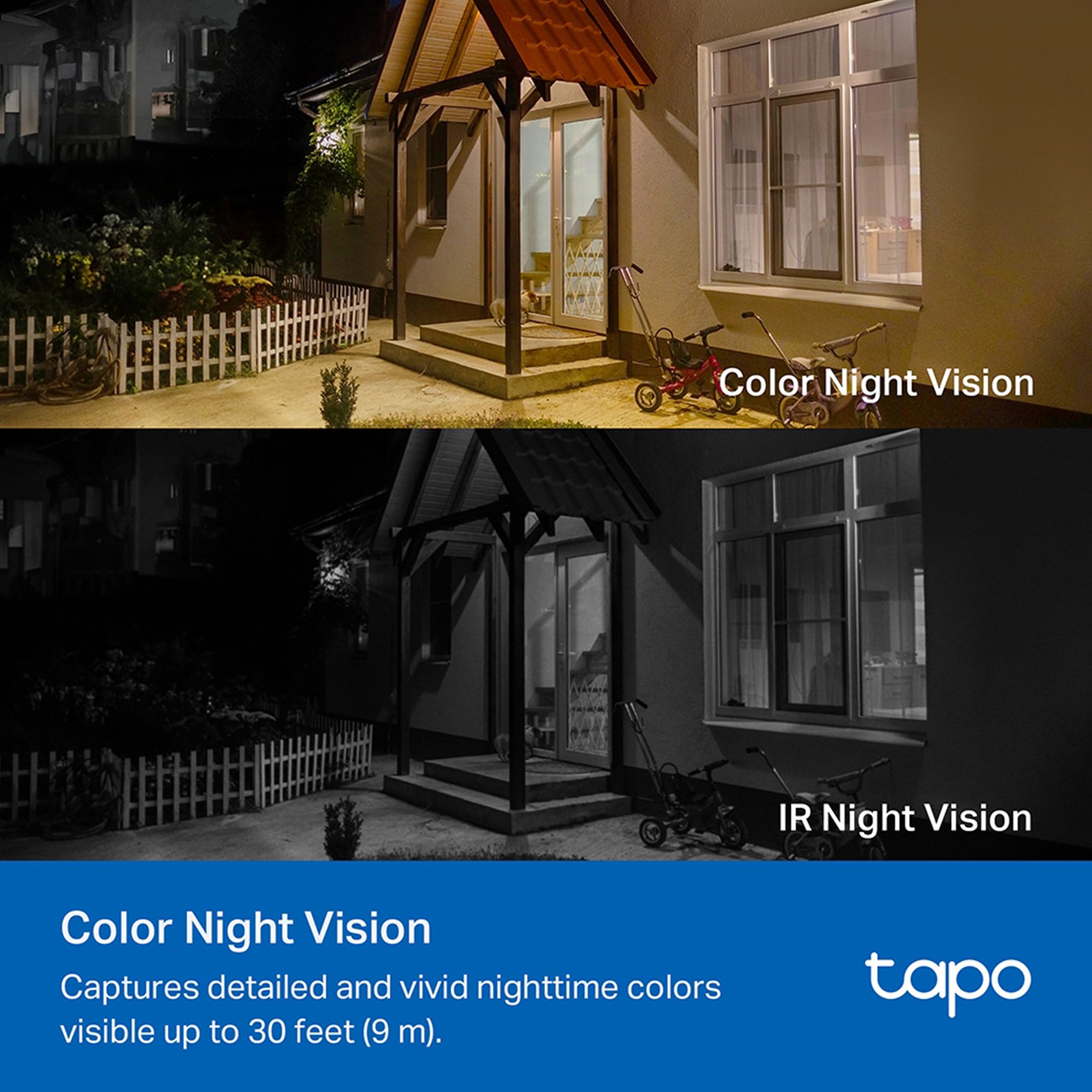 Tapo C410 KIT Solar-Powered 2K 3MP Outdoor Security Camera Kit, 2.4 GHz Wi-Fi, Tapo