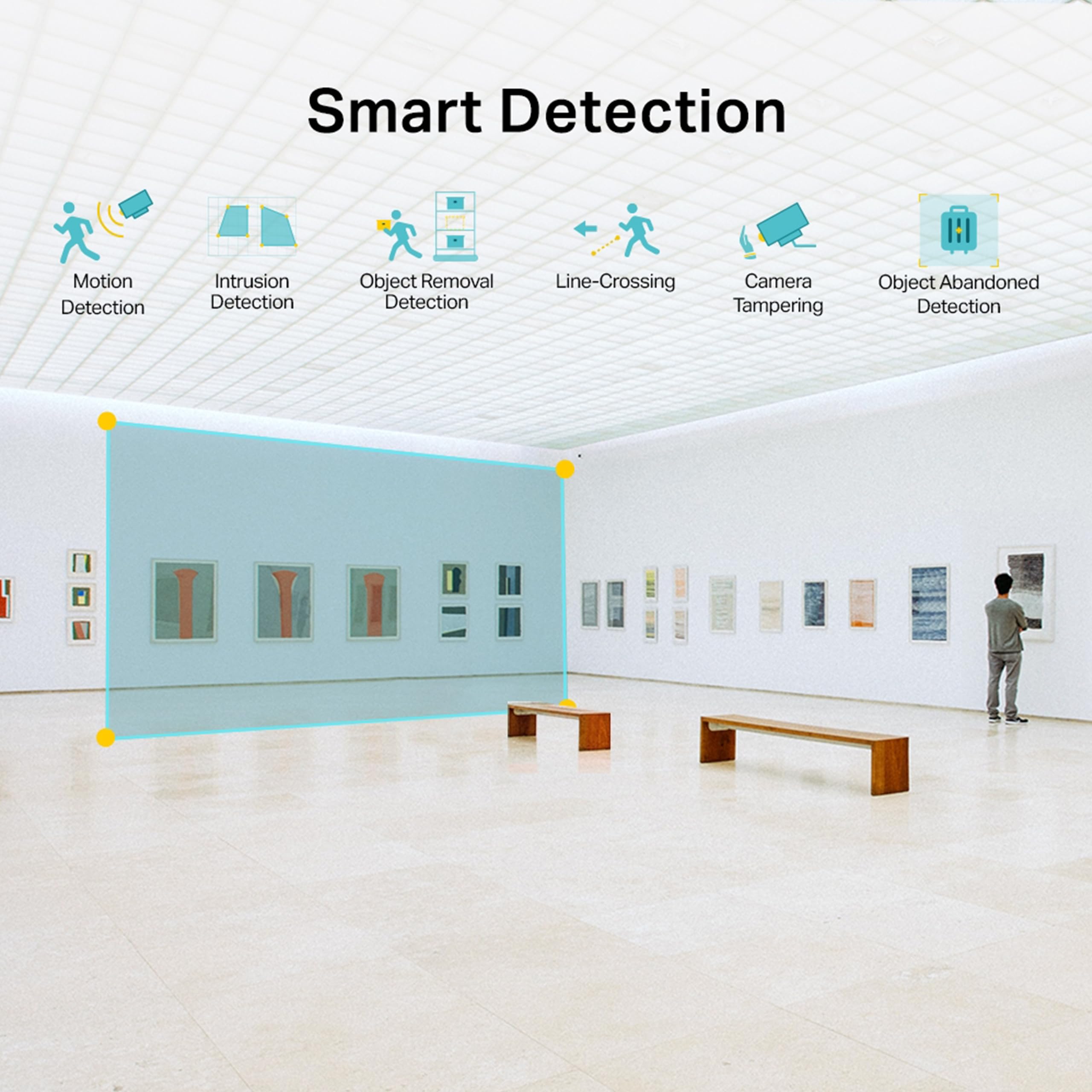 TP-Link VIGI C420I 2MP IR Turret Network Camera | CCTV Full HD Security PoE ONVIF | Corridor Mode| Night Vision | H.265+ | Smart Detection | 2.8mm Lens TP-Link