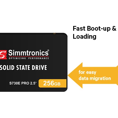 Simmtronics 256GB 3D NAND SATA 2.5-inch SSD Simmtronics