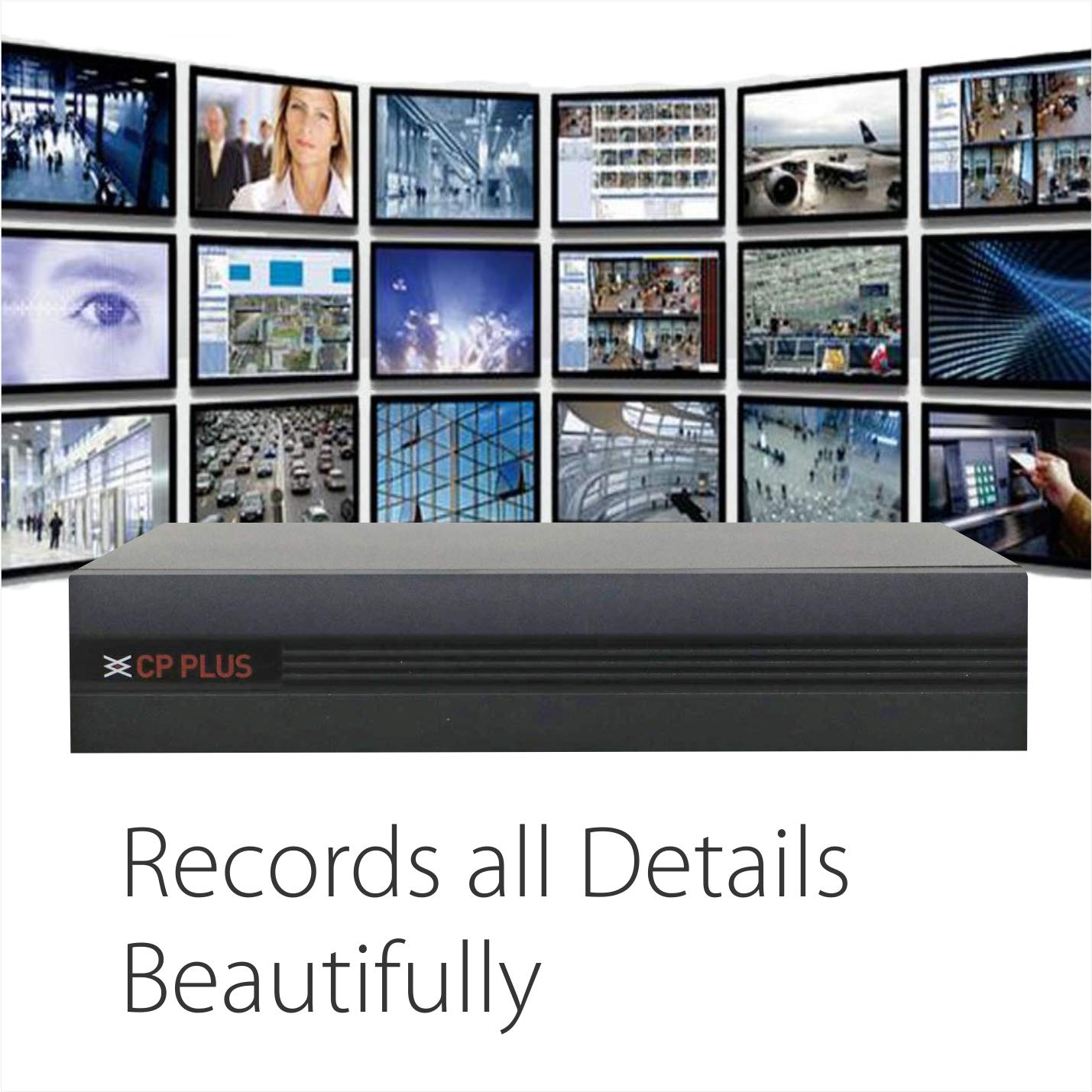 CP PLUS 1080 4 Channel HD DVR( CP -UVR-0401E1-CS) CP PLUS