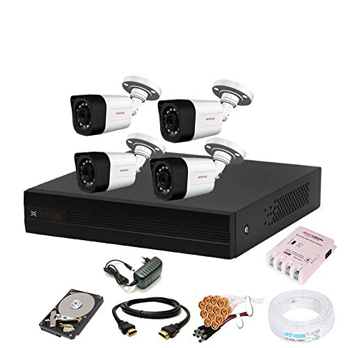 CP Plus Wired 1080p HD 4 Outdoor Camera Combo Set CP PLUS