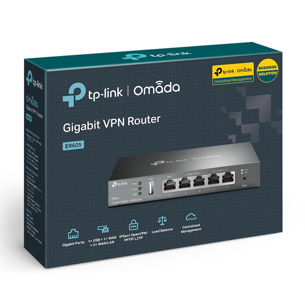 TP-Link TL-ER605 Load Balance Broadband Business Router TP-Link