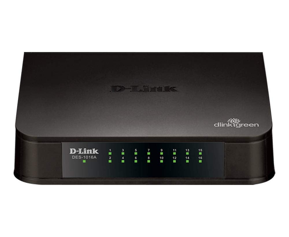 D-Link DES-1016A 16 Port 10/100 MBPS Switch Catchcraft Networks