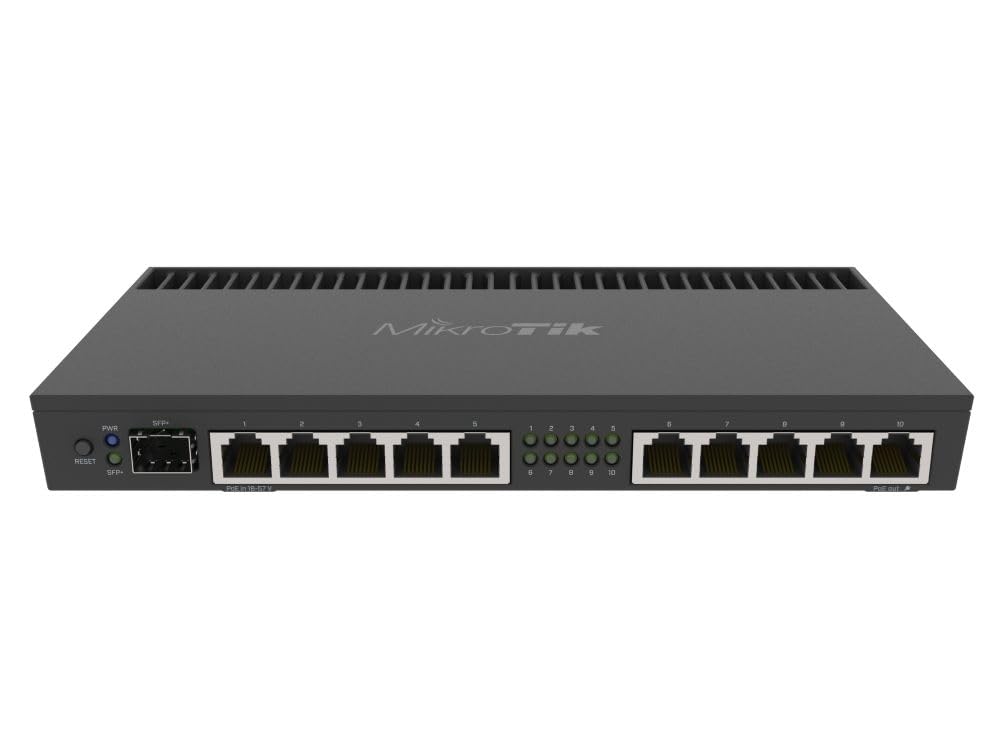 MikroTik RB4011 Ethernet 10-Port Gigabit Router (RB4011iGS+RM) Catchcraft Networks