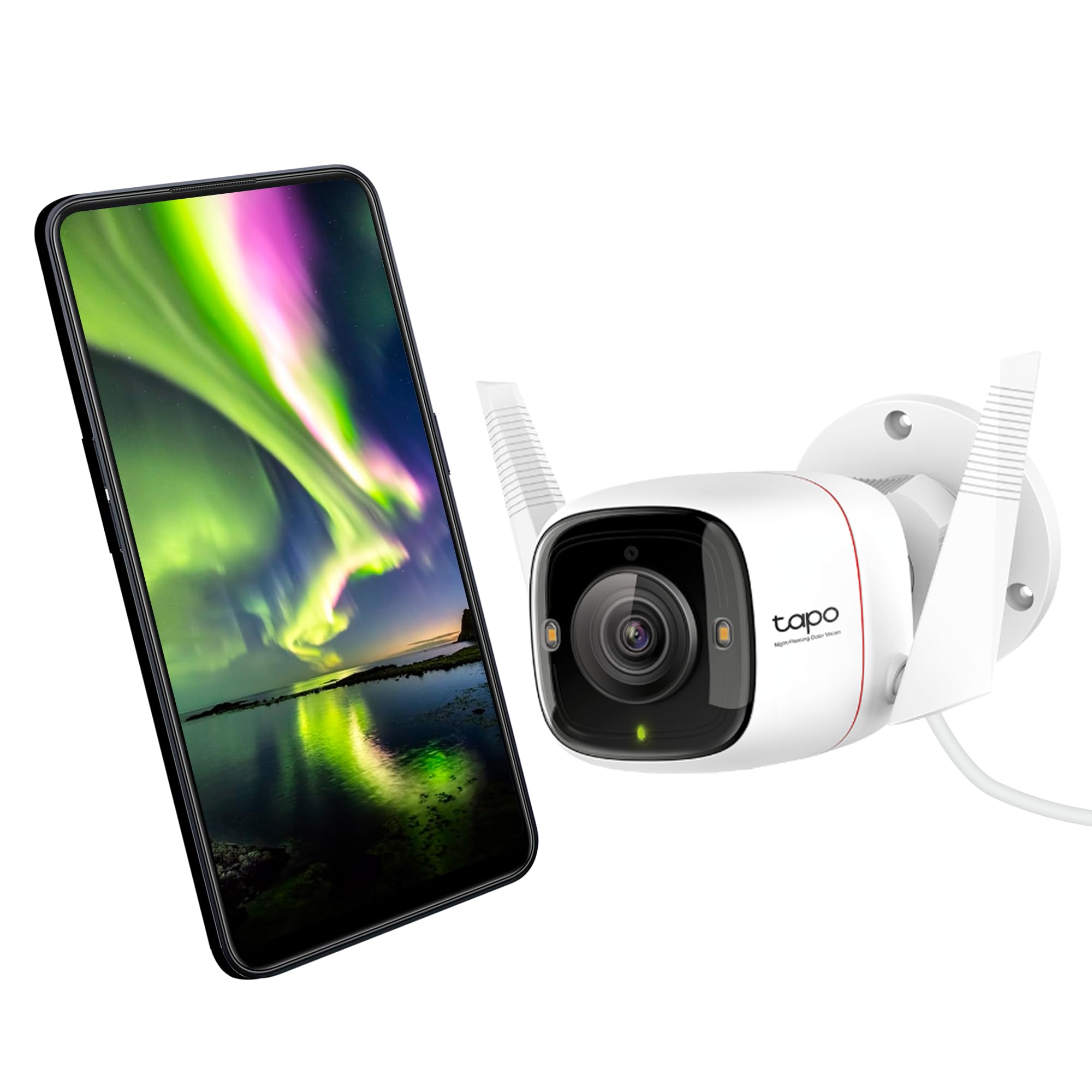 Tapo TP-Link 4MP 2K QHD (2560x1440) Outdoor CCTV Security Wi-Fi Smart Camera Tapo