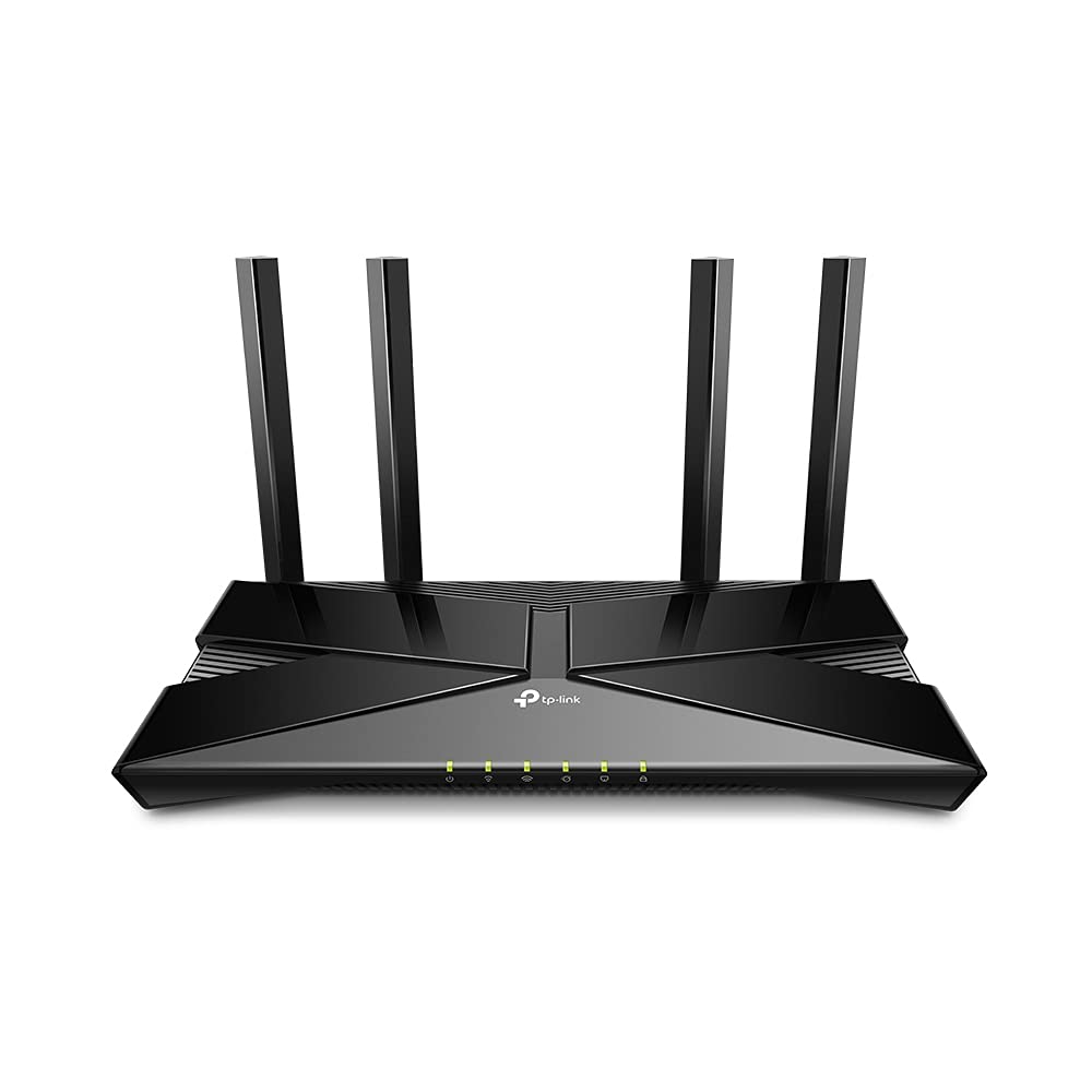 TP-Link WiFi 6 AX1500 Router Archer AX10, Smart WiFi, Triple-Core CPU, Gigabit, Dual-Band, OFDMA, MU-MIMO, Compatible with Alexa, Black TP-Link