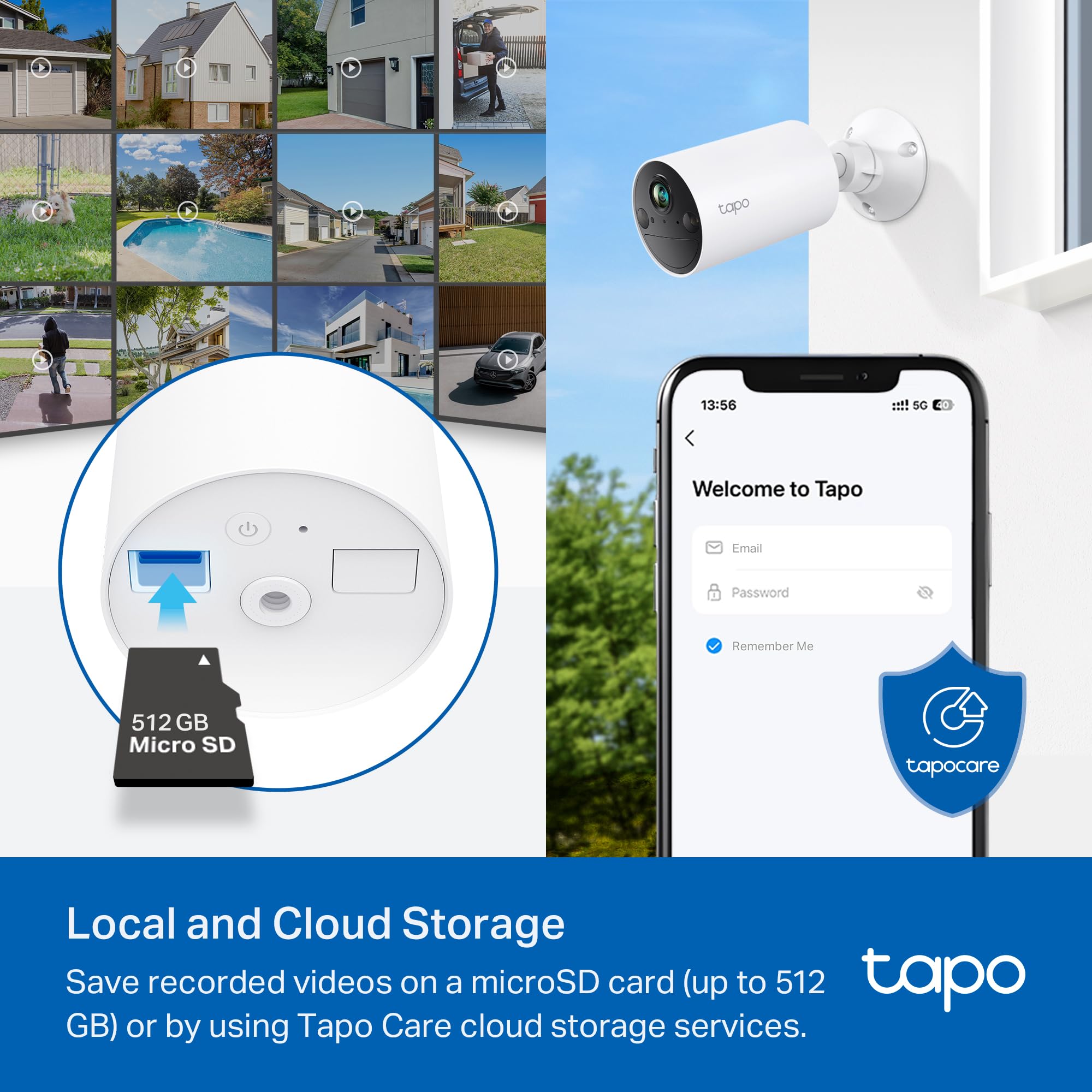 Tapo TP-Link Smart Home Security WiFi Camera Tapo