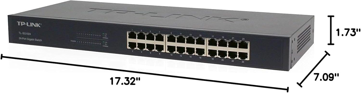 TP-Link Omada SX3016F | 16 Port 10G SFP+ Enterprise Level Switch | L2+ Smart Managed | Omada SDN Integrated | IPv6 | Static Routing | L2/L3/L4 QoS, IGMP & LAG | 5 Year Manufacturer Warranty Catchcraft Networks