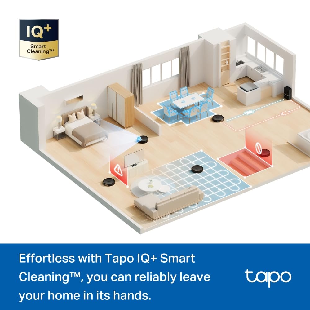 Tapo RVA301 Robot Vacuum Mop Cloth Replacement, Comes with Easy to Replace 5X Washable Mop Cloths, Compatible RV30 Max Plus, RV30 Max, RV20 Max Plus RV20 Max Plus Tapo