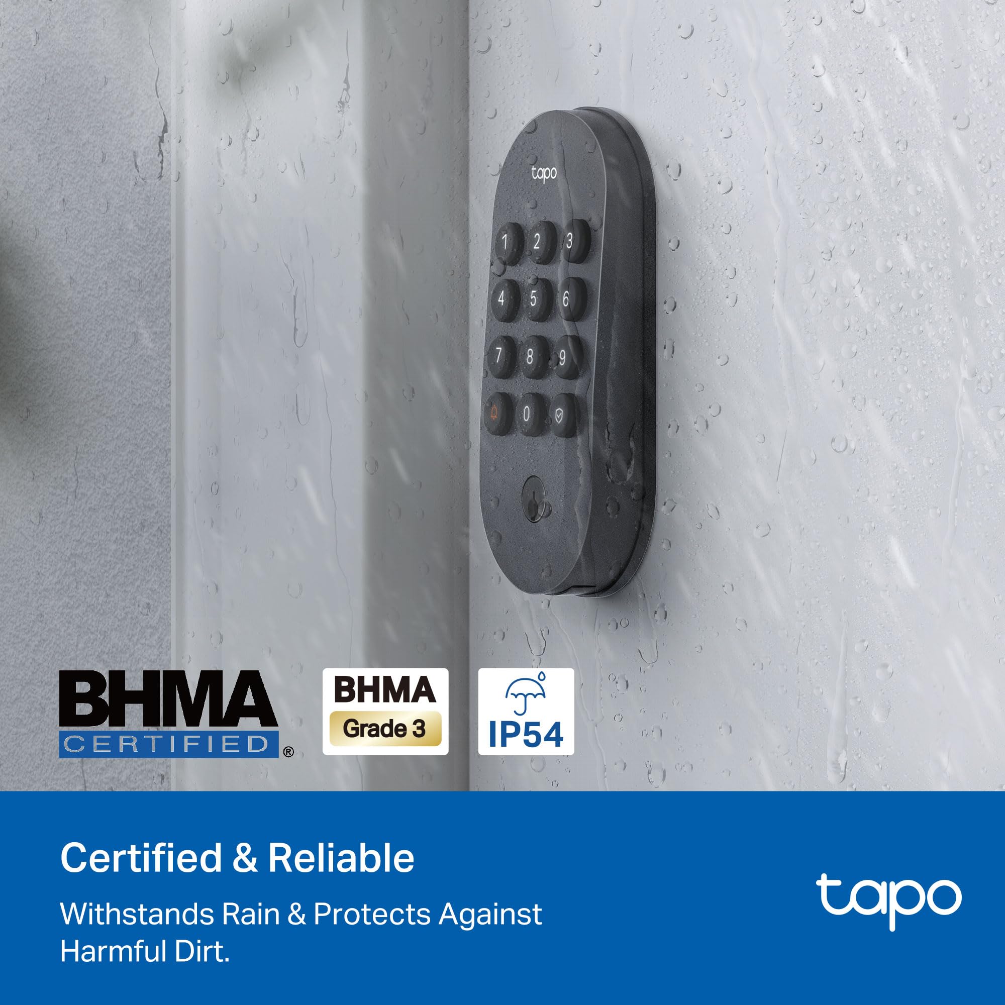 TP-Link Tapo DL-100 Smart Wi-Fi Deadbolt Door Lock Tapo