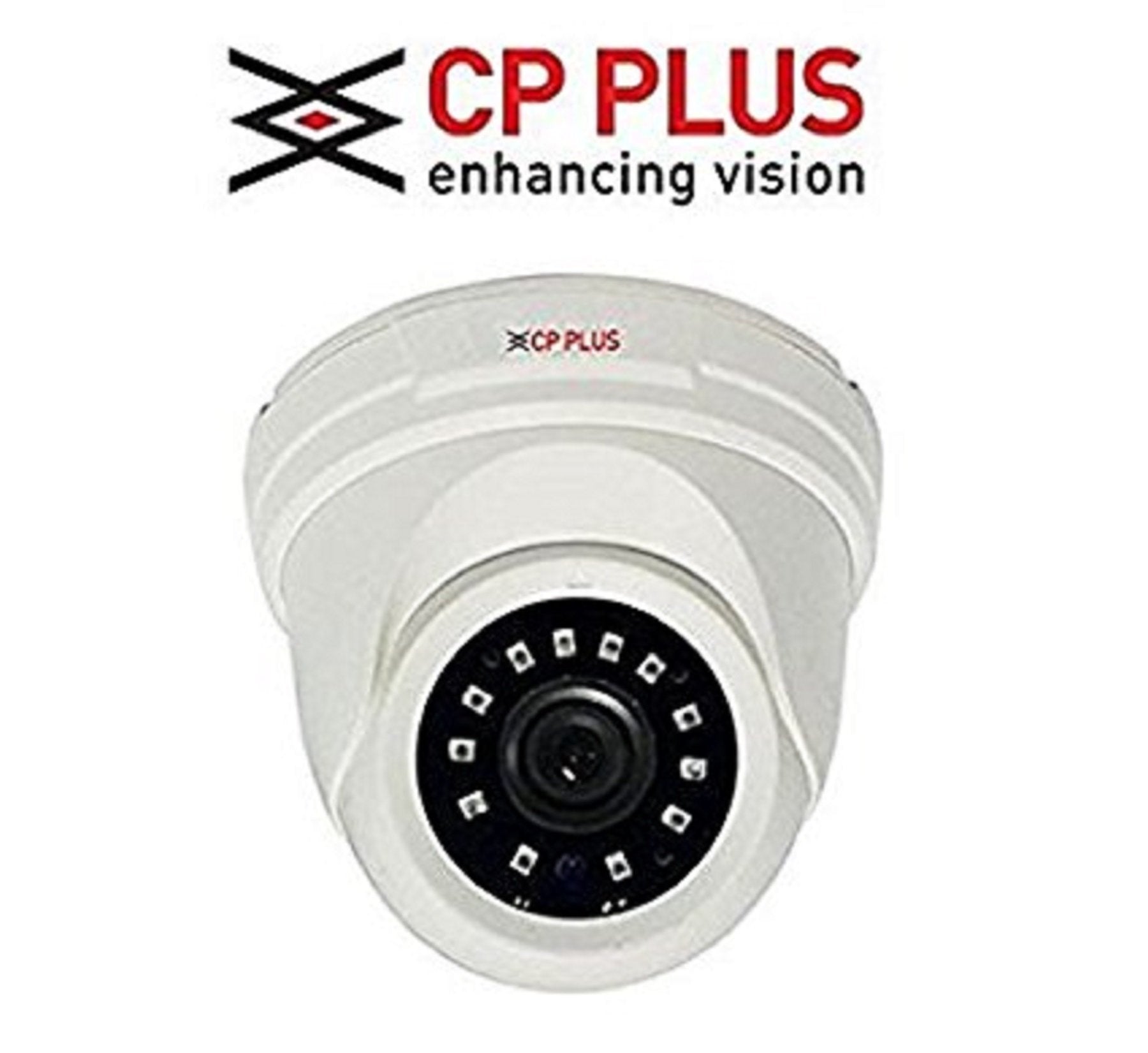 CP Plus 2.4MP CCTV Cameras and 4Ch HD DVR Kit with 3 Dome and 1 Bullet Camera 1TB Hard Disk 4 CH Power Supply 90 m Wire Bundle BNC and DC Connectors CP PLUS