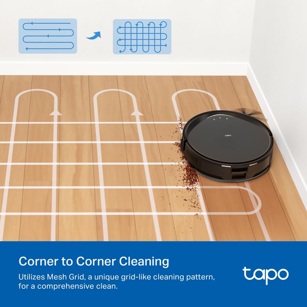 Tapo RVA301 Robot Vacuum Mop Cloth Replacement, Comes with Easy to Replace 5X Washable Mop Cloths, Compatible RV30 Max Plus, RV30 Max, RV20 Max Plus RV20 Max Plus Tapo