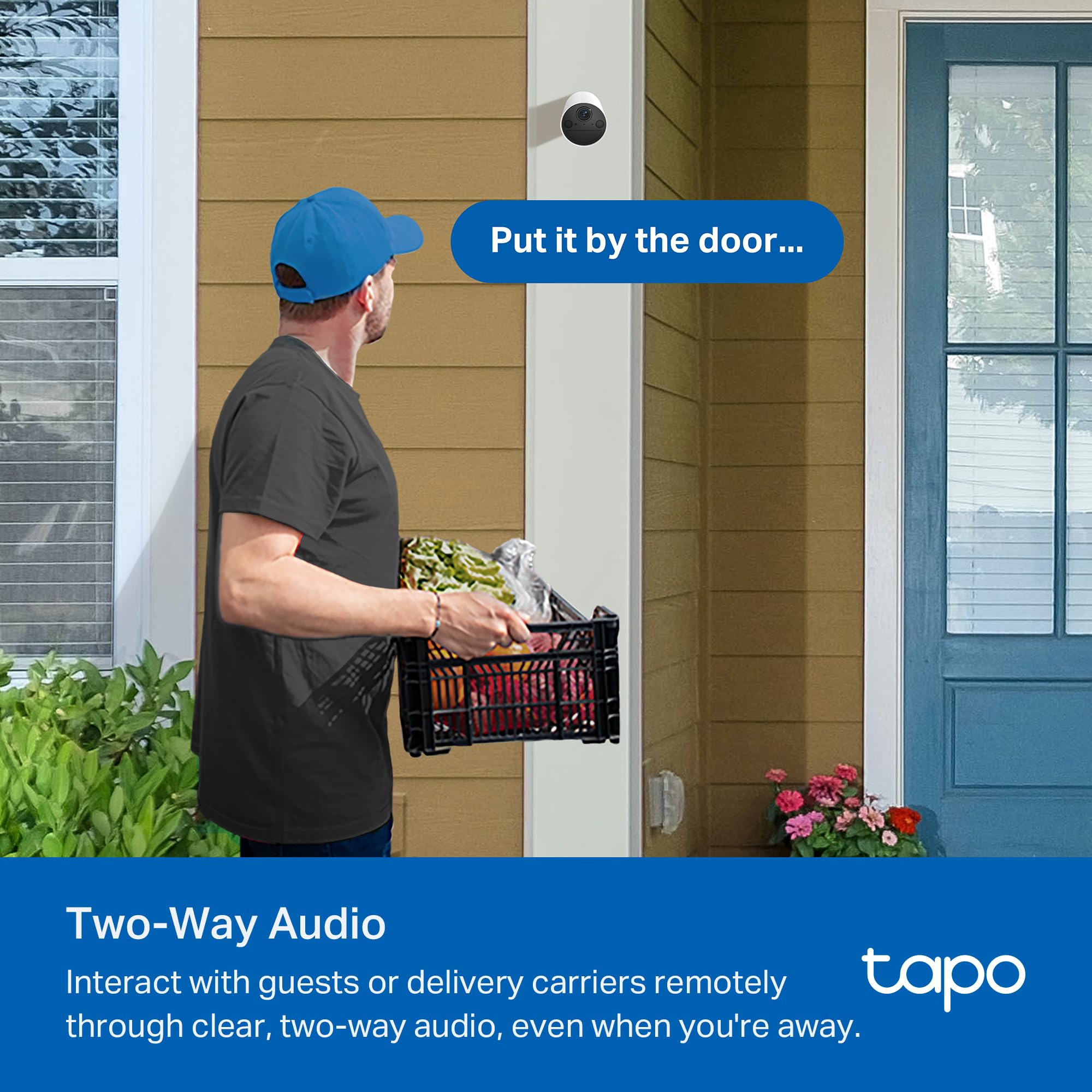 Tapo TP-Link Smart Home Security WiFi Camera Tapo