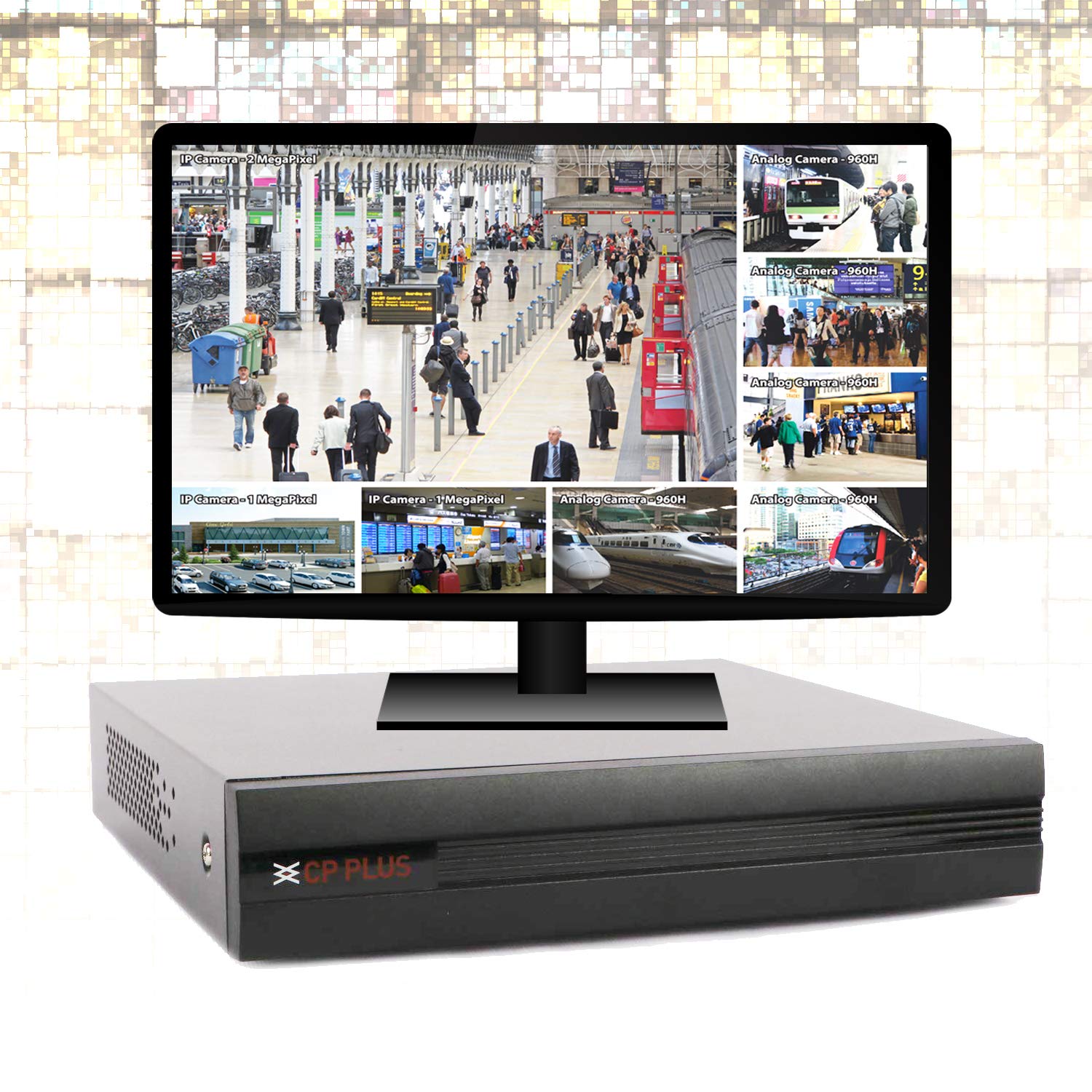 CP Plus CP-UVR-0801E1-CV2 1080P Full HD 8 Channel Digital Video Recorder CP PLUS
