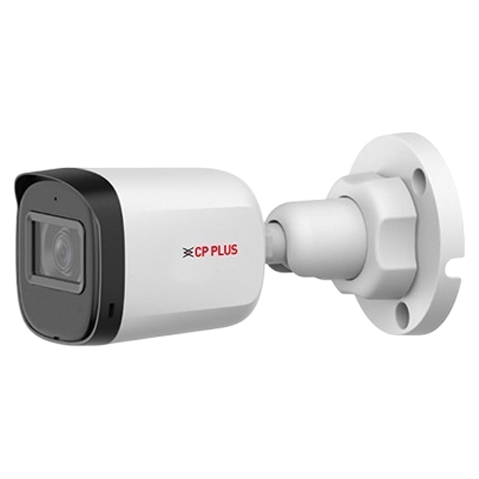CP Plus 2.4MP IR Wired Bullet Outdoor Camera CP-URC-TC24PL3 Compatible with DVR only | 3.6mm Lens | 30 Meter Black & White Night Vision | IP67 | Analog HD CCTV Camera, White CP PLUS