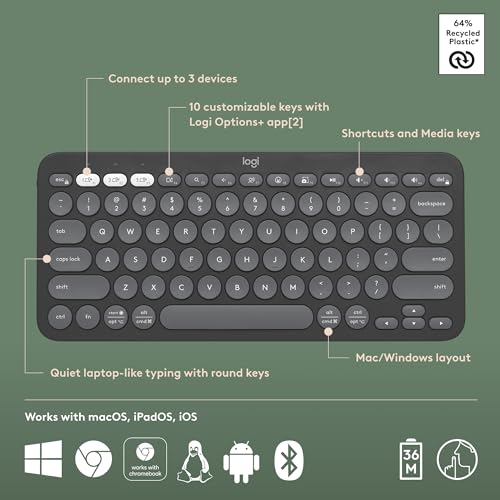 Logitech Pebble Keys 2 K380s Keyboard Logitech