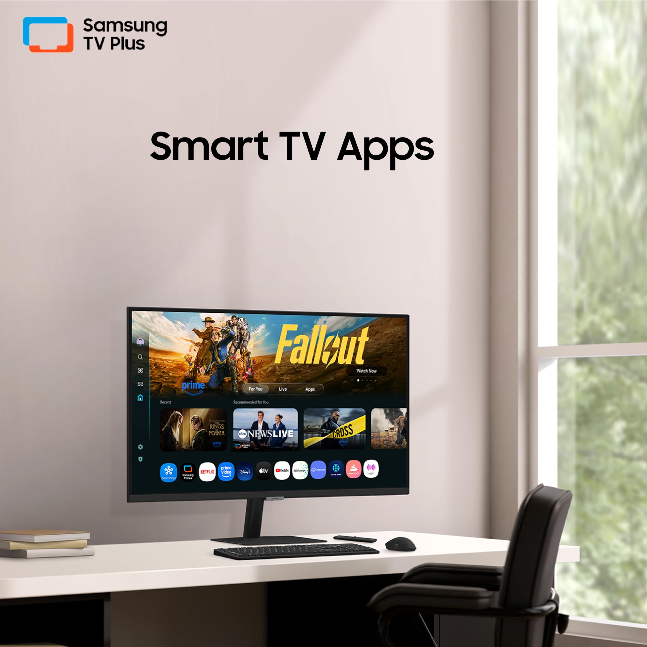 Samsung M7 Series 43 Inch (1.08m) Vision AI Smart Monitor, Samsung