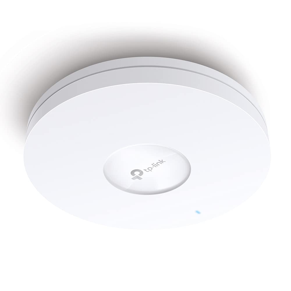 TP-LINK EAP620 HD AX1800 Wireless Dual Band Ceiling Mount Access Point, 1201Mbps @ 5GHz OMADA, OFDMA, MU-MIMO, QoS, Mountable TP-Link