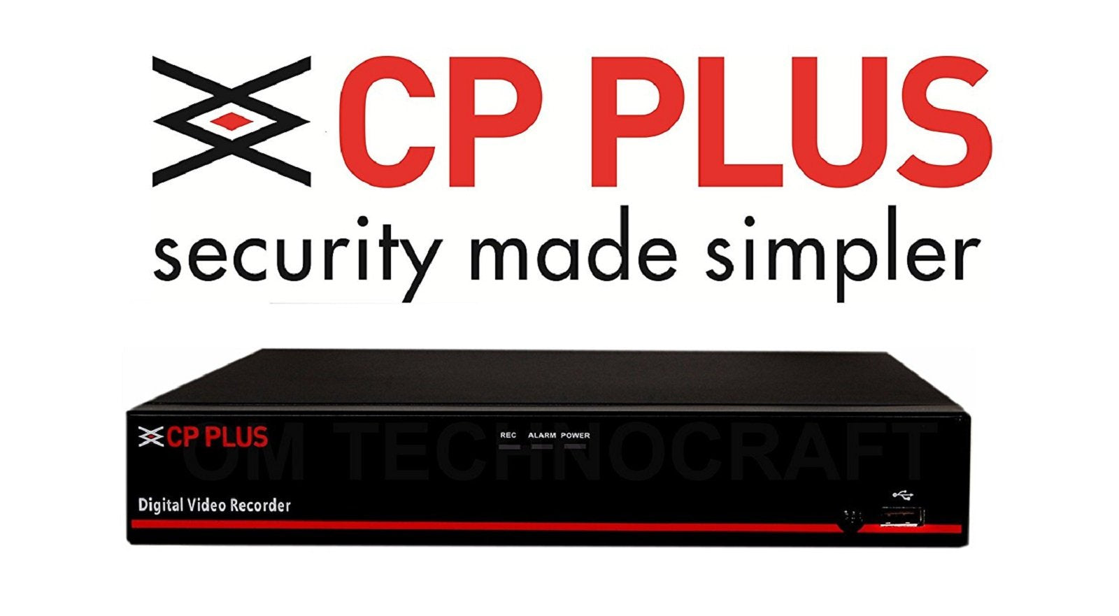 CP Plus 2.4MP CCTV Cameras and 4Ch HD DVR Kit with 3 Dome and 1 Bullet Camera 1TB Hard Disk 4 CH Power Supply 90 m Wire Bundle BNC and DC Connectors CP PLUS