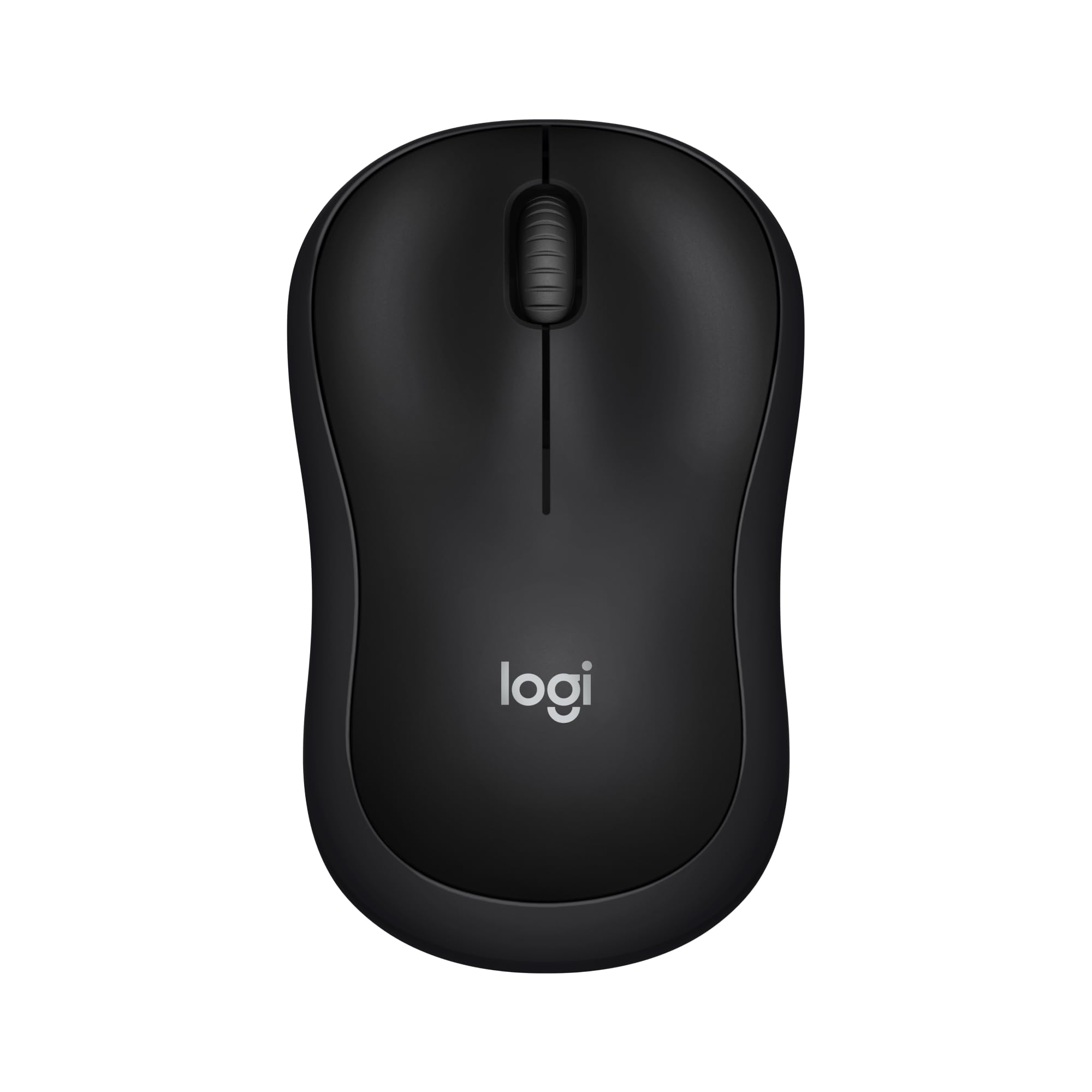 Logitech M220 Wireless Mouse, Silent Buttons, 2.4 GHz with USB Mini Receiver, 1000 DPI Optical Tracking, 18-Month Battery Life, Ambidextrous PC/Mac/Laptop - Charcoal Grey Logitech